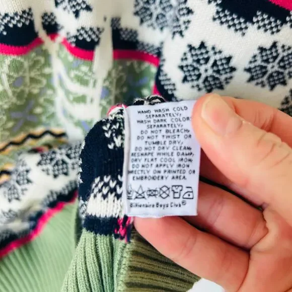NWT Billionaire Boys Club Greetings Sweater Size Medium - Picture 5 of 8